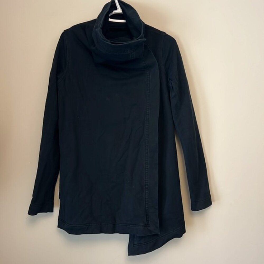 Lululemon Black Open Front Cardigan size 4